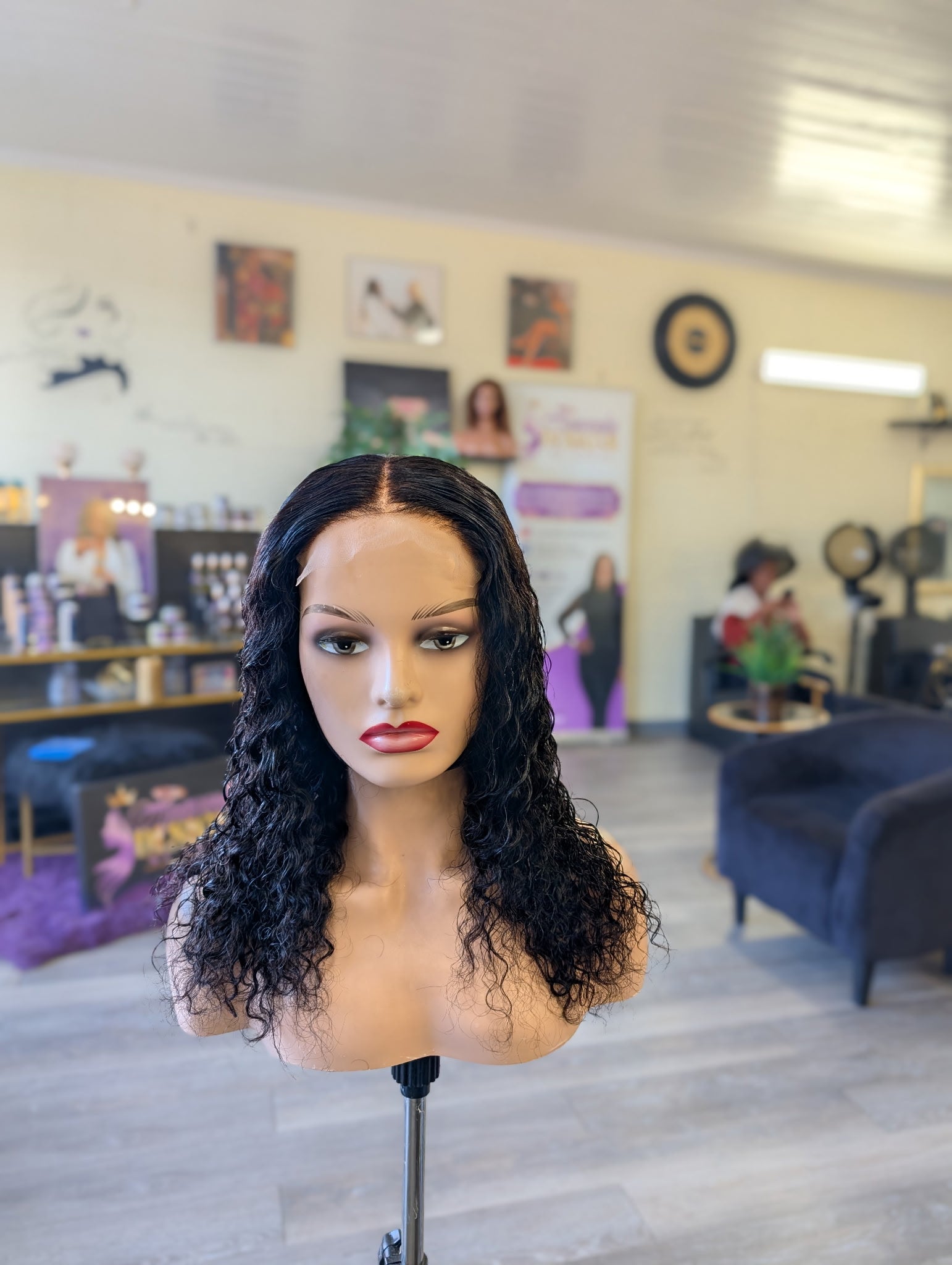 5×5 Closure Deep Wave Wear & Go